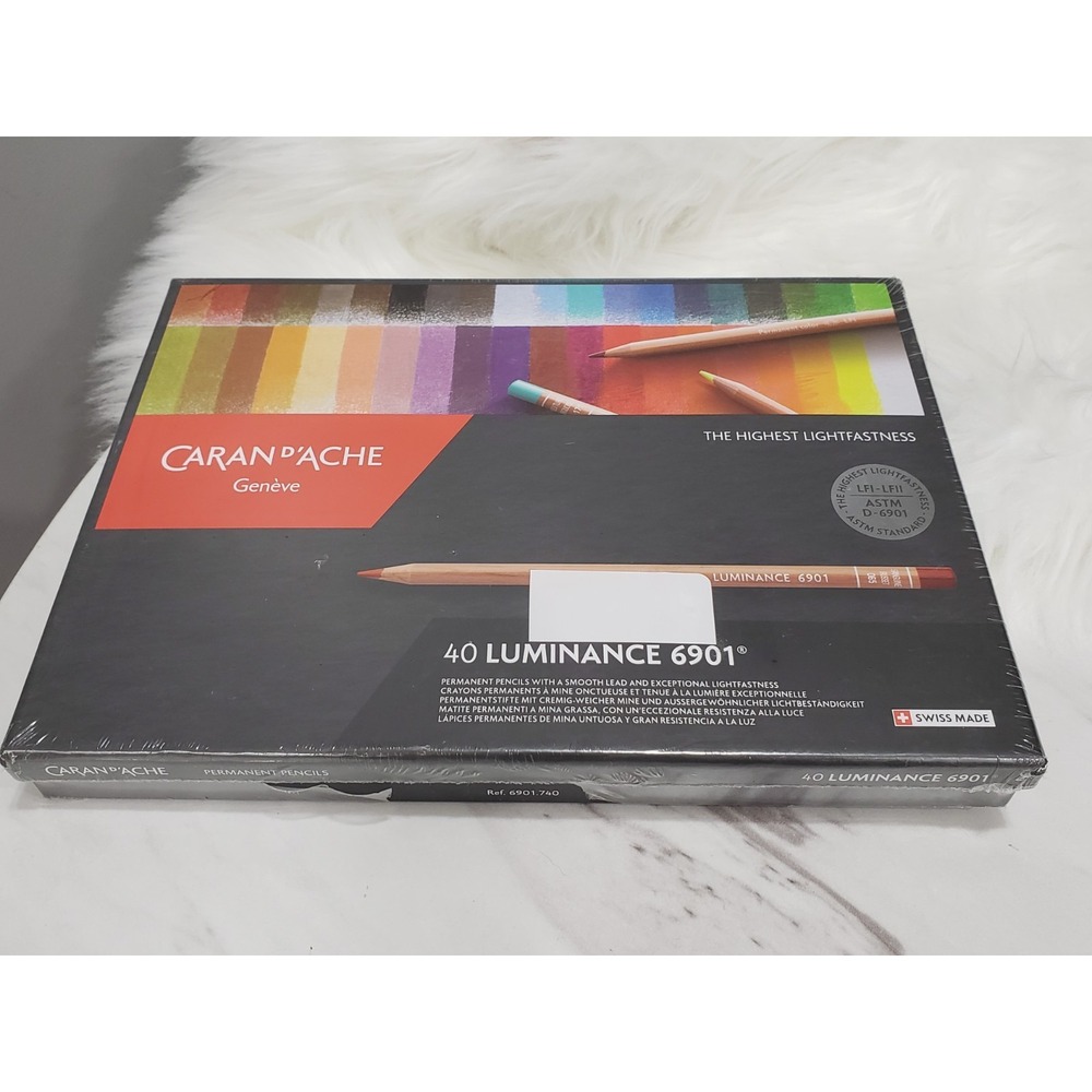 Caran D'Ache Geneve 40 Luminance 6901 Permanent Pencils